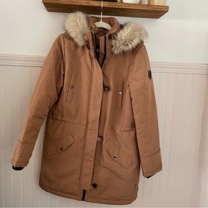 Vero Moda Camel Winter Parka